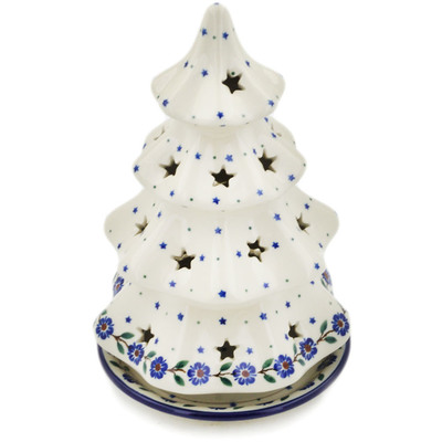 Christmas Tree Candle Holder 8"