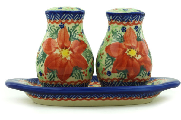 Salt and Pepper Set 6"