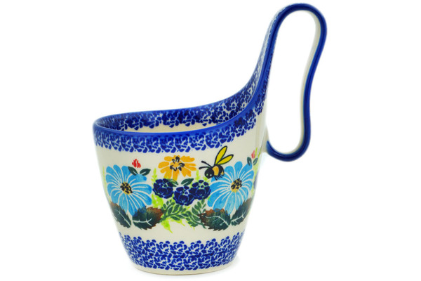 Bowl with Loop-Handle 7"