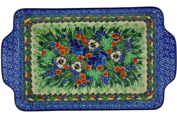 Rectangular Baker with Handles 13"