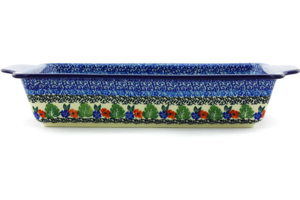 Rectangular Baker with Handles 13"