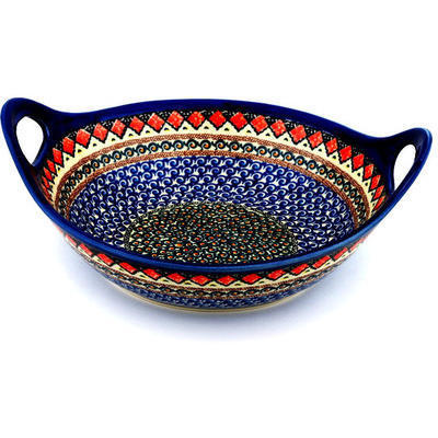 Bowl with Handles 14"