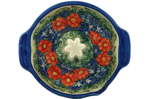 Roaster with Handles and Spout 9"