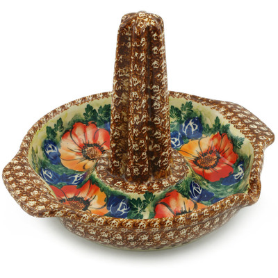 Roaster with Handles and Spout 9"