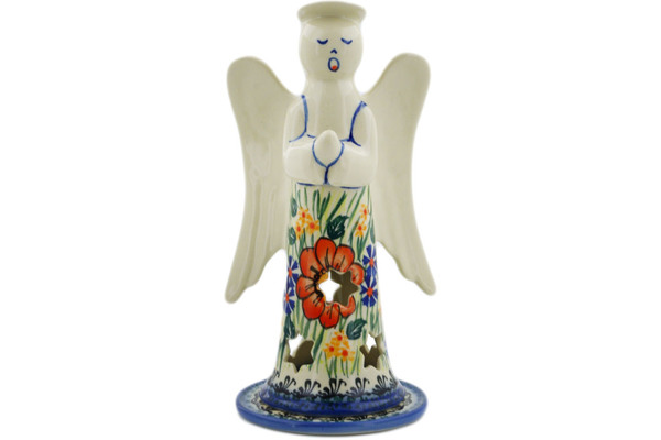 Angel Candle Holder 9"