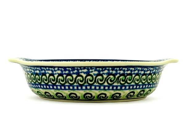 Round Baker with Handles 9"