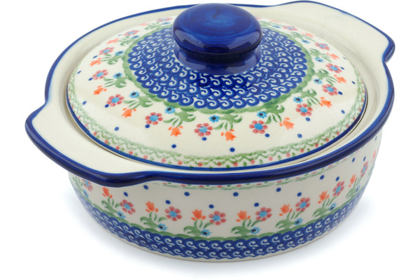 Baker with Cover with Handles 11"