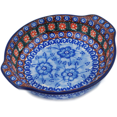 Round Baker with Handles 7"