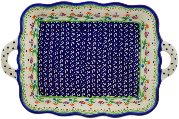 Rectangular Baker with Handles 12"