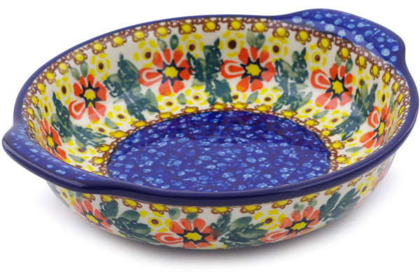 Round Baker with Handles 7"