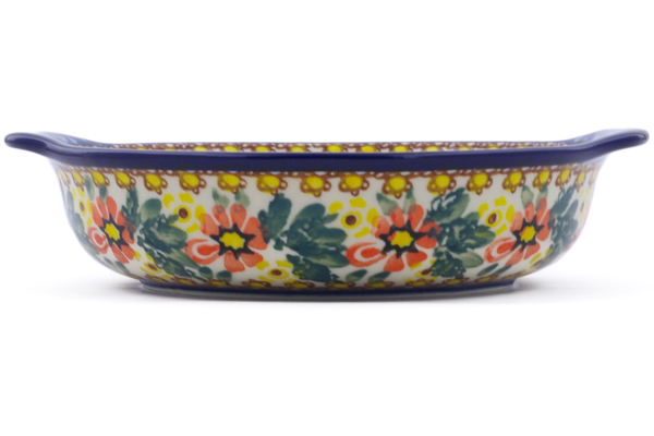 Round Baker with Handles 7"