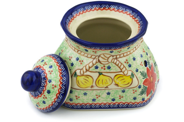 Garlic and Onion Jar 7"