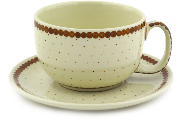 Cup with Saucer 13 oz