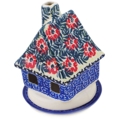 House Shaped Candle Holder 5"