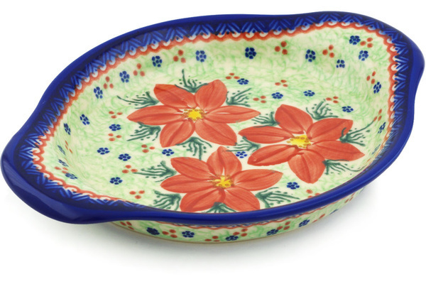 Platter with Handles 8"