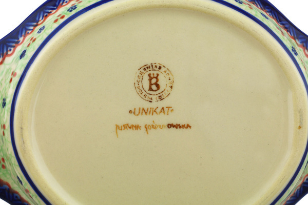 Platter with Handles 8"