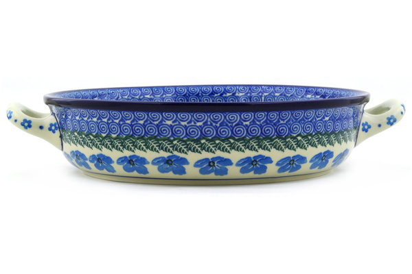 Round Baker with Handles 10-inch