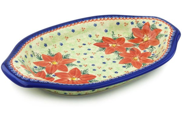 Platter with Handles 12"