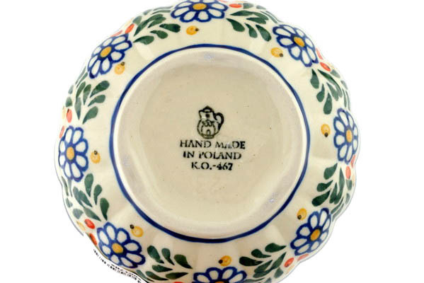 Scalloped Fluted Bowl 5"