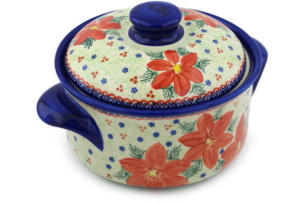 Baker with Cover with Handles 10"