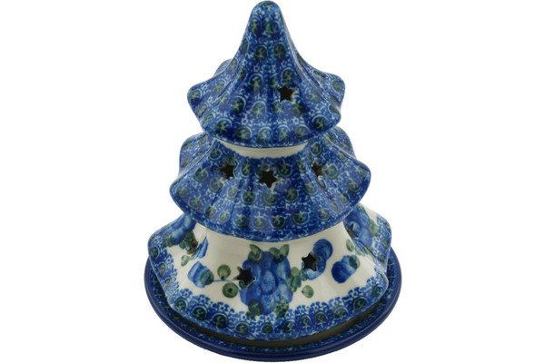 Christmas Tree Candle Holder 6"