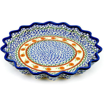 Fluted Pie Dish 13"