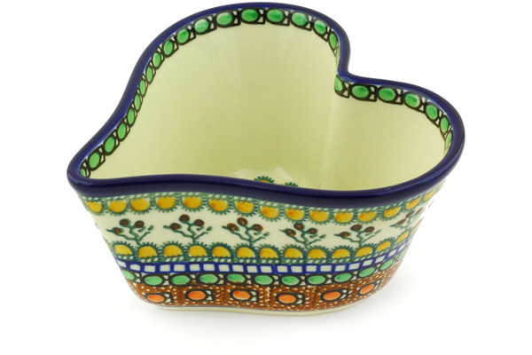 Heart Shaped Bowl 6"