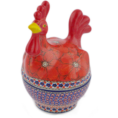 Hen Shaped Jar 8"