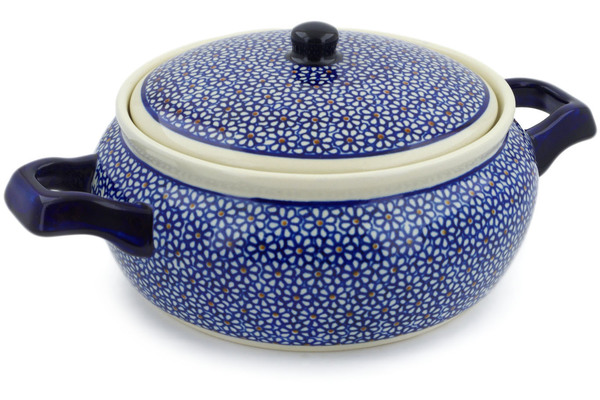 Baker with Cover with Handles 12"