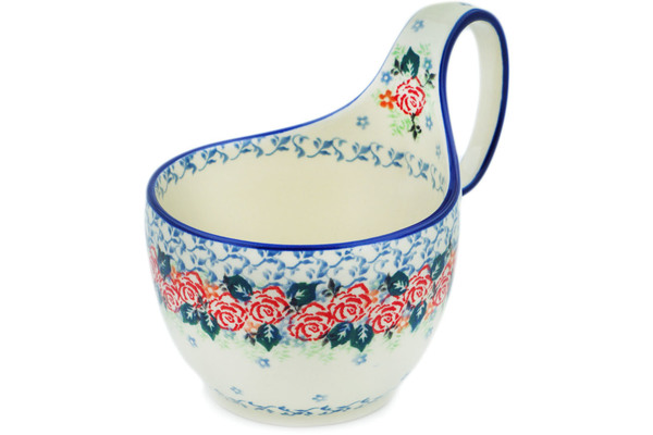 Bowl with Loop-Handle 6"