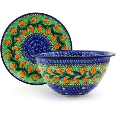 Colander with Plate 8"