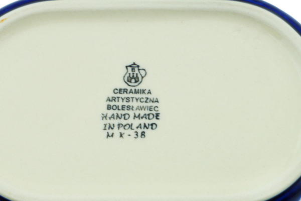 Oval Baker with Handles 8"