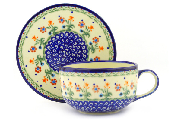 Cup with Saucer 17 oz