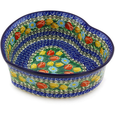 Heart Shaped Bowl 10"