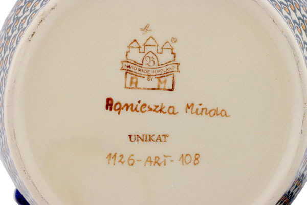 Jar with Lid and Handles 10"