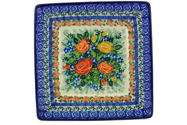 Square Plate 8"