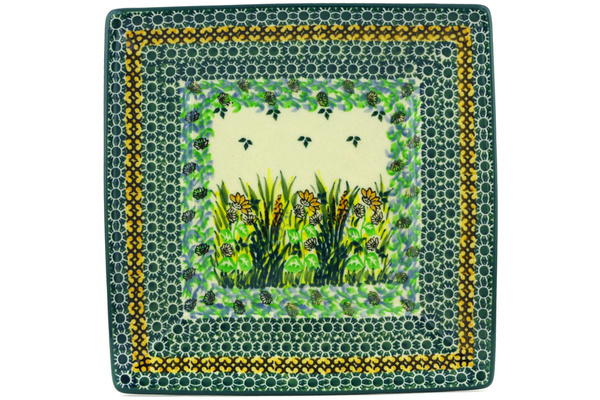 Square Plate 8"