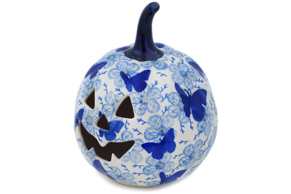 Jack O Lantern Candle Holder 6"