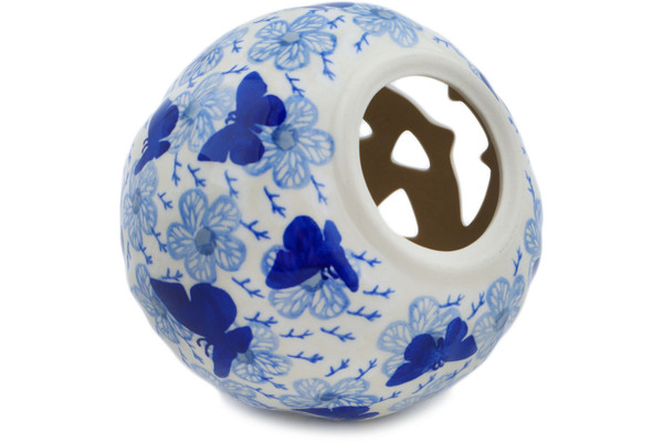 Jack O Lantern Candle Holder 6"