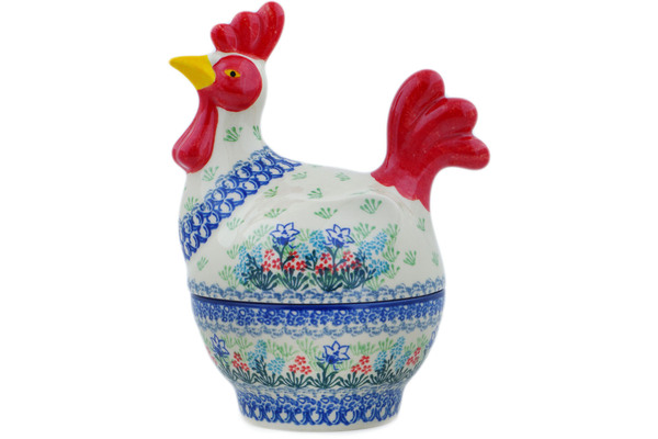 Hen Shaped Jar 8"