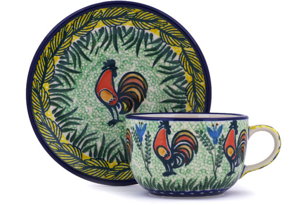 Cup with Saucer 9 oz