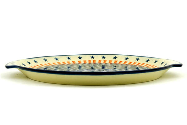 Platter with Handles 13"