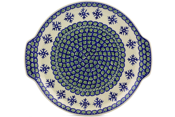 Platter with Handles 13"