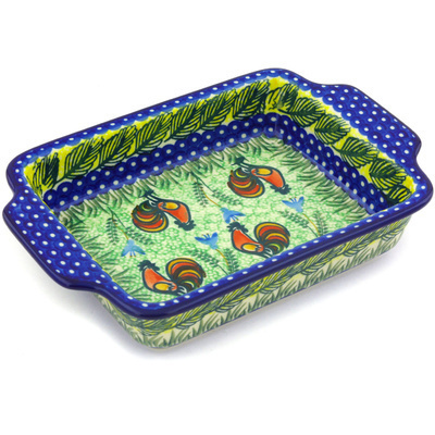 Rectangular Baker with Handles 9"