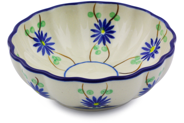 Scalloped Fluted Bowl 5"