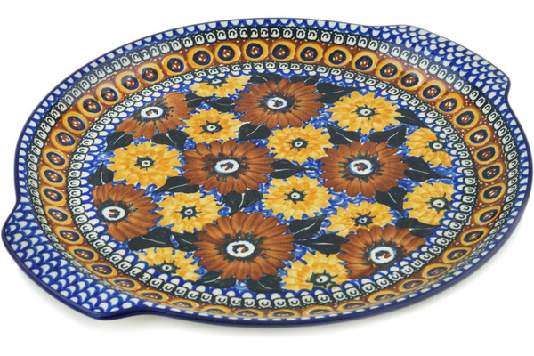 Platter with Handles 13"