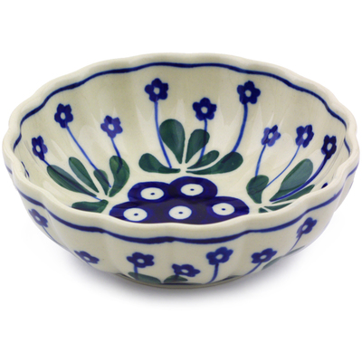 Scalloped Fluted Bowl 5"