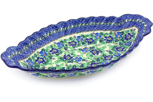 Platter with Handles 16"