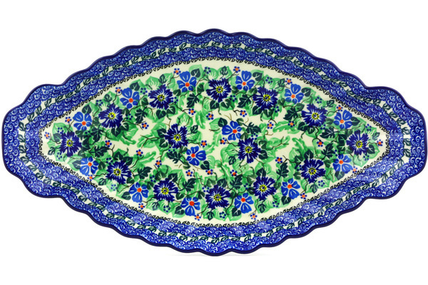 Platter with Handles 16"