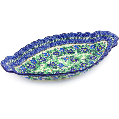 Platter with Handles 16"